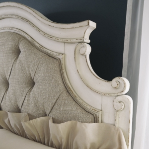 Picture of Roslyn King Upholstered Panel Bed