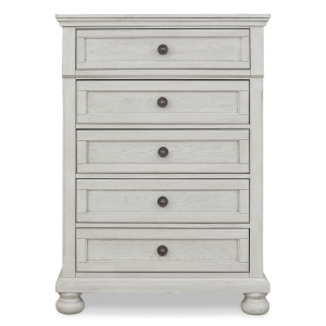 Picture of KENLEY WHT SM 5 DRAWER CHEST