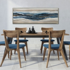 Picture of INDIGO FLOWS CSTL ABSTRACT ART