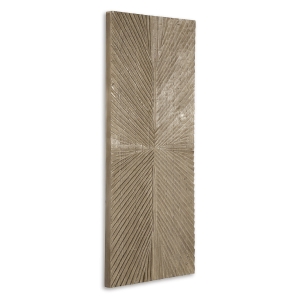 Picture of LENORA DIST BRWN WOOD WALL ART