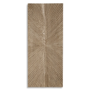 Picture of LENORA DIST BRWN WOOD WALL ART