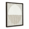 Picture of BACHARD TAN/WHT WALL ART