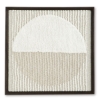 Picture of BACHARD TAN/WHT WALL ART