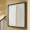 Picture of BACHARD TAN/WHT WALL ART