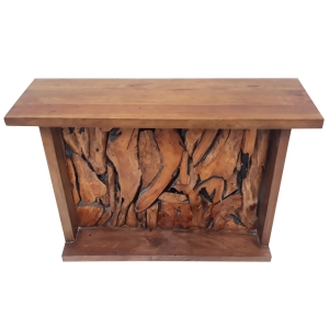 Picture of TEAK BAR MAHOGANY CONSOLE