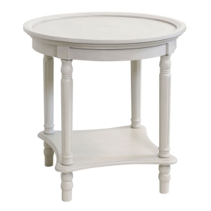 Picture of MOON LIT GREY RND END TABLE