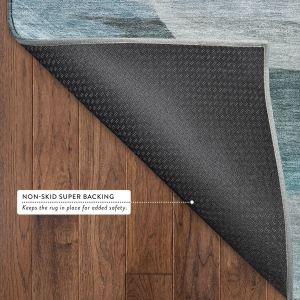 Picture of RAVENNA 11 TEAL 8X10 RUG