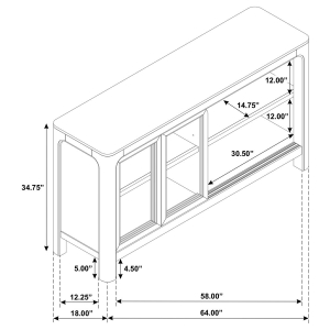 Picture of SOLANO SIDEBOARD