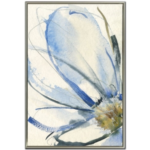 Picture of COBALT & PAYNES PETALS I ART