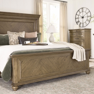Picture of KARALLIN QUEEN PANEL BED