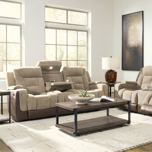 Picture of MIXED MOTION BRW SOFA W/PHR/DR