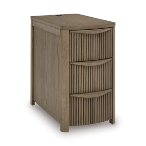 Picture of CAMDILL LIGHT BROWN CHAIRSIDE
