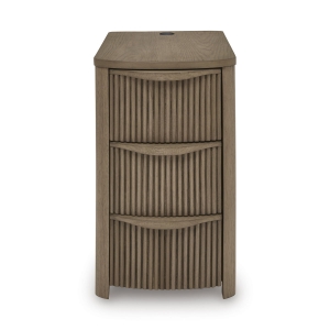 Picture of CAMDILL LIGHT BROWN CHAIRSIDE